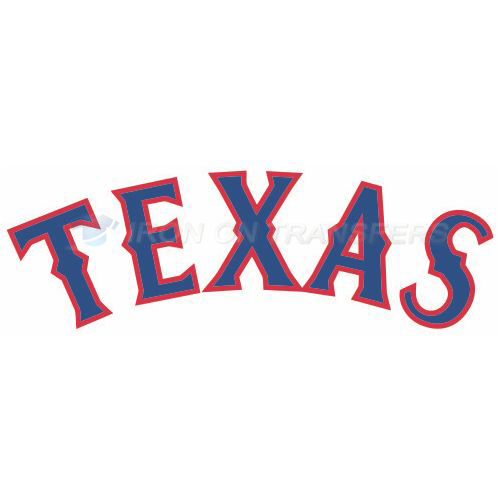 Texas Rangers Iron-on Stickers (Heat Transfers)NO.1982